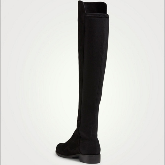 Authentic STUART WEITZMAN 5050 Suede Knee-High Boots - Picture 3 of 10